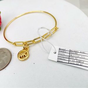 Michael Kors MK Fashion Gold -Tone Classic Chain Bracelet